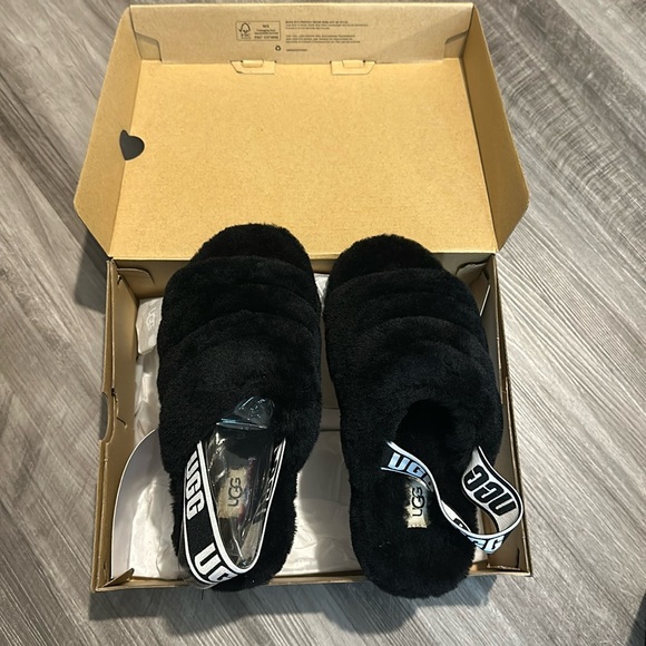 UGG Fluff Yeah Slide Feather - Picture 2 of 4